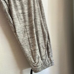 Grey & white joggers